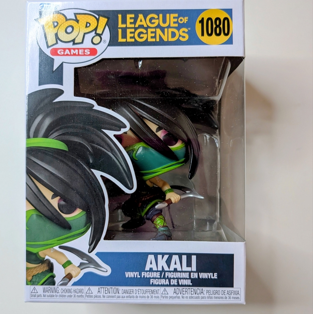 ✨ Funko Pop! Games – League of Legends: Akali #1080 — NEW IN BOX ✨